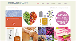 Desktop Screenshot of cottagebeauty.co.uk